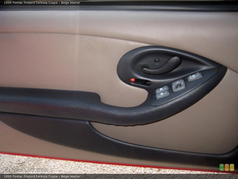Beige Interior Door Panel for the 1996 Pontiac Firebird Formula Coupe #41126431