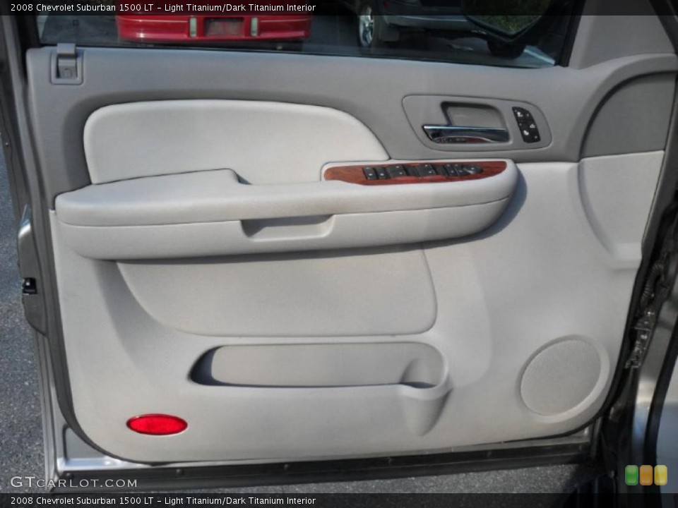 Light Titanium/Dark Titanium Interior Door Panel for the 2008 Chevrolet Suburban 1500 LT #41126775