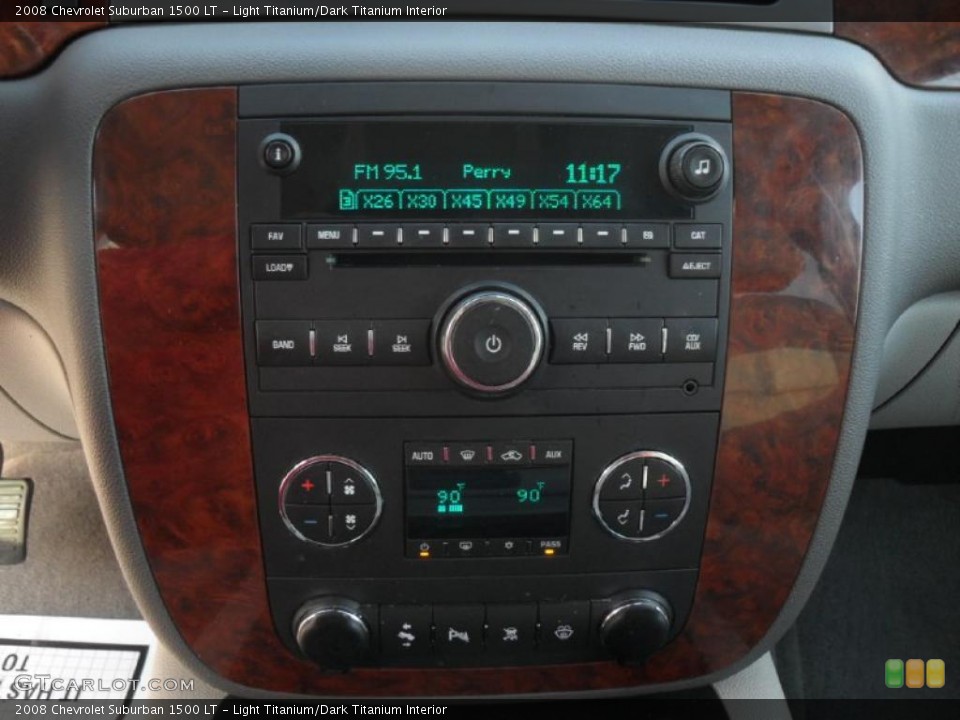 Light Titanium/Dark Titanium Interior Controls for the 2008 Chevrolet Suburban 1500 LT #41126823