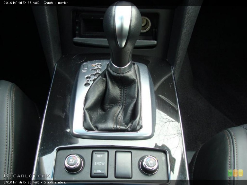 Graphite Interior Transmission for the 2010 Infiniti FX 35 AWD #41127811