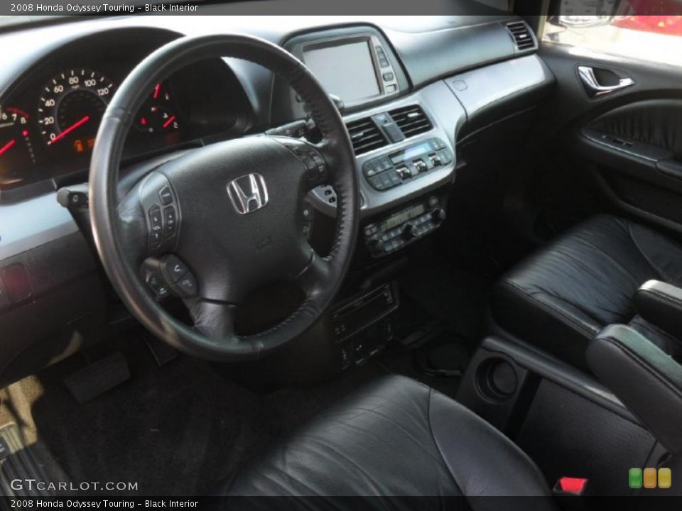 Black Interior Photo for the 2008 Honda Odyssey Touring #41127881