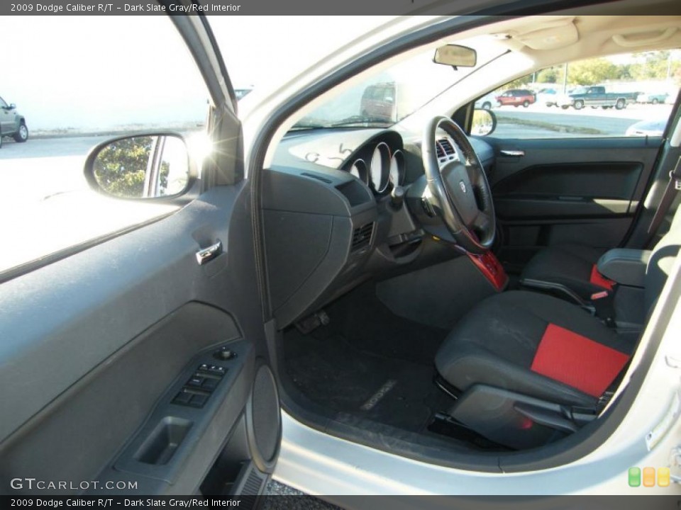 Dark Slate Gray/Red Interior Photo for the 2009 Dodge Caliber R/T #41130367