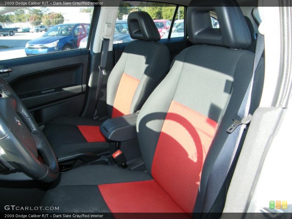 Dark Slate Gray/Red Interior Photo for the 2009 Dodge Caliber R/T #41130379