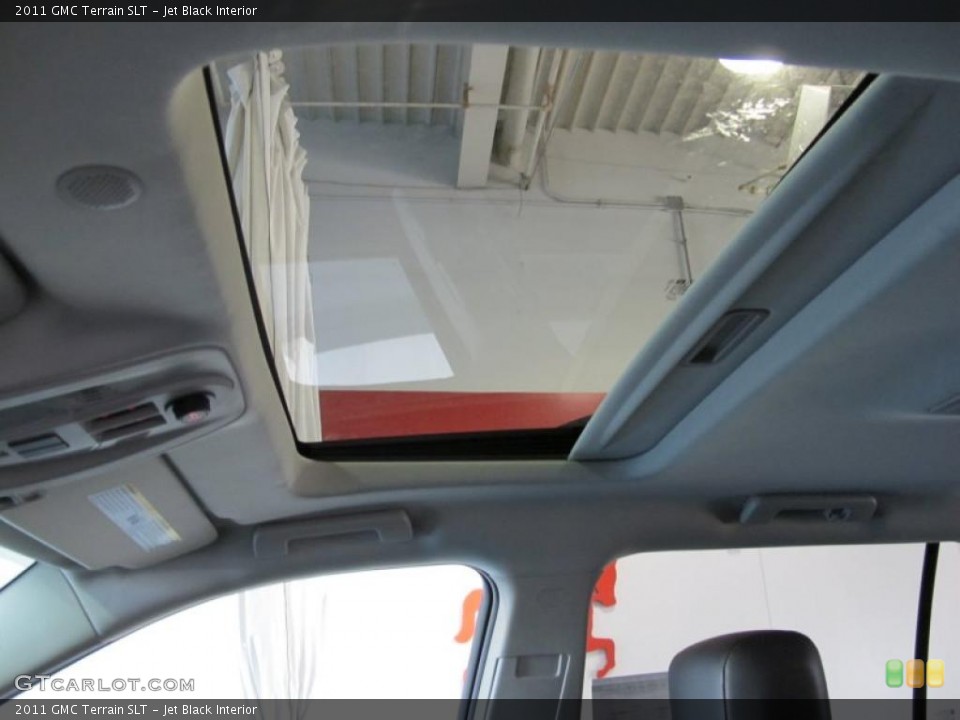 Jet Black Interior Sunroof for the 2011 GMC Terrain SLT #41131739