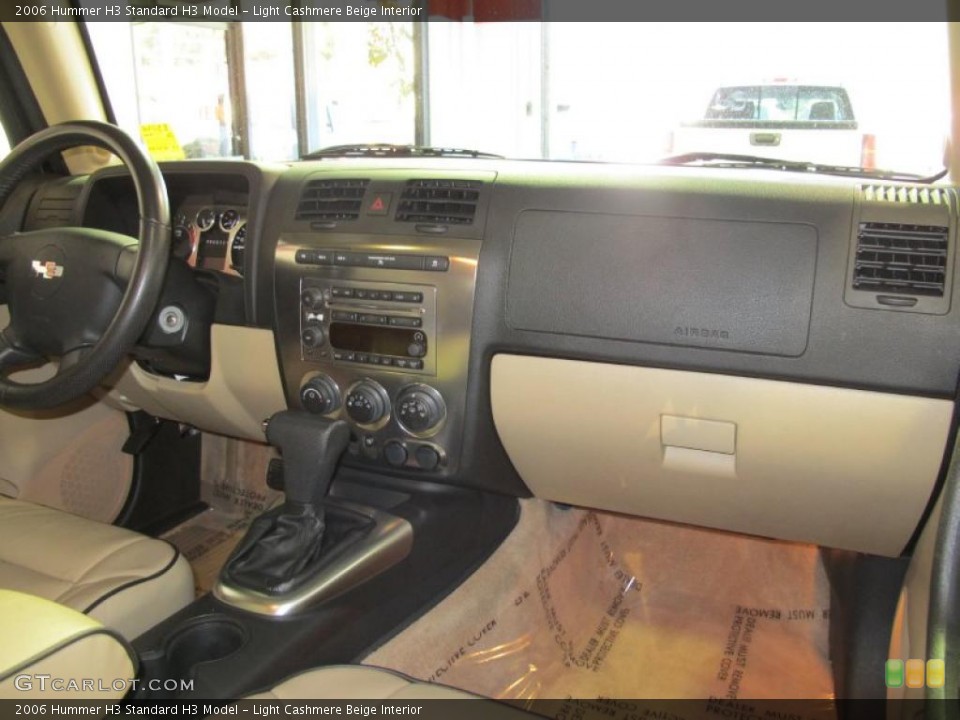 Light Cashmere Beige Interior Dashboard for the 2006 Hummer H3  #41132327