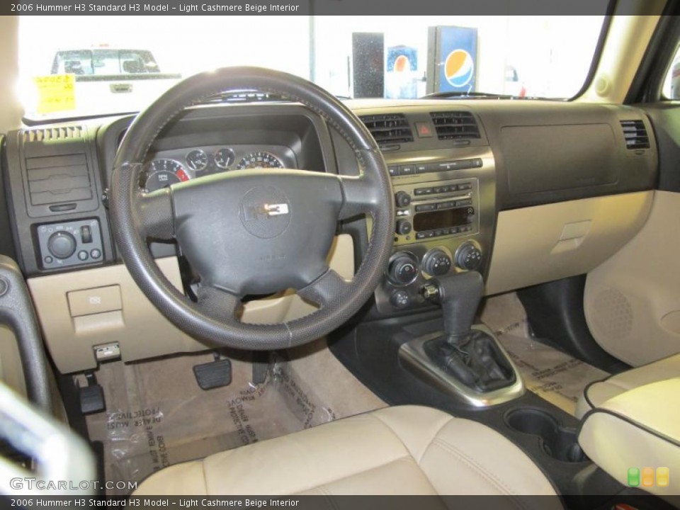 Light Cashmere Beige Interior Dashboard for the 2006 Hummer H3  #41132379