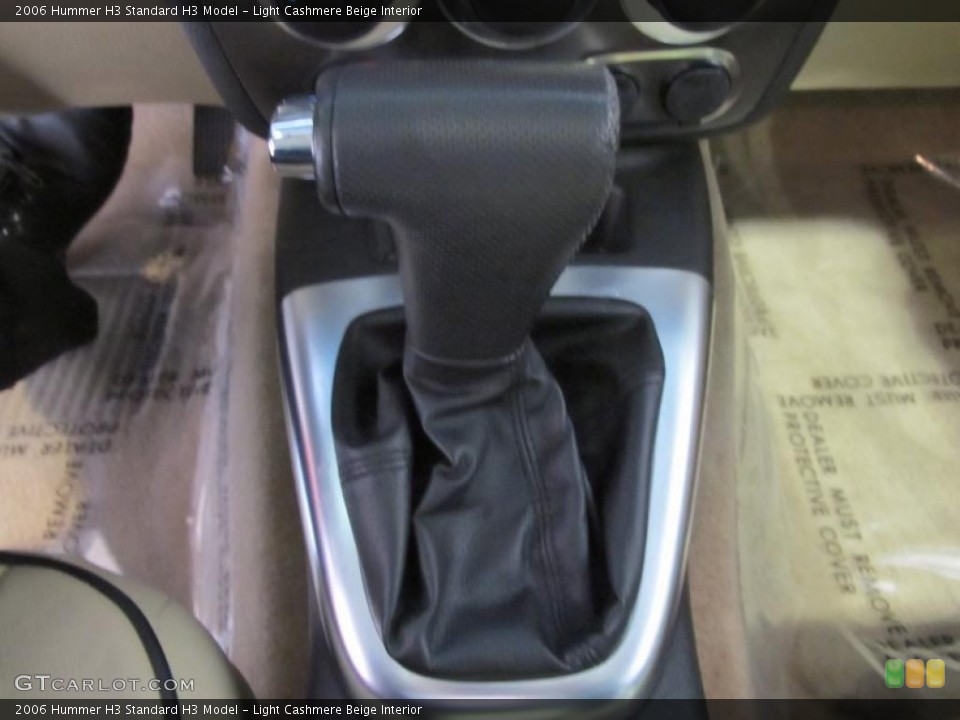 Light Cashmere Beige Interior Transmission for the 2006 Hummer H3  #41132472