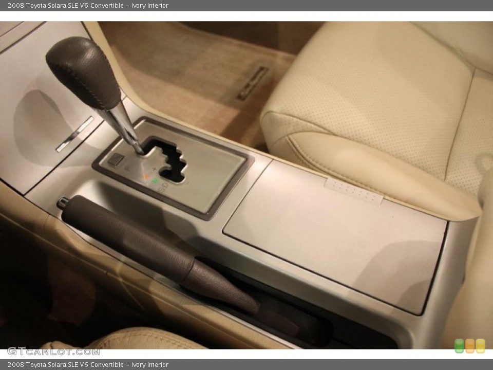 Ivory Interior Transmission for the 2008 Toyota Solara SLE V6 Convertible #41132627