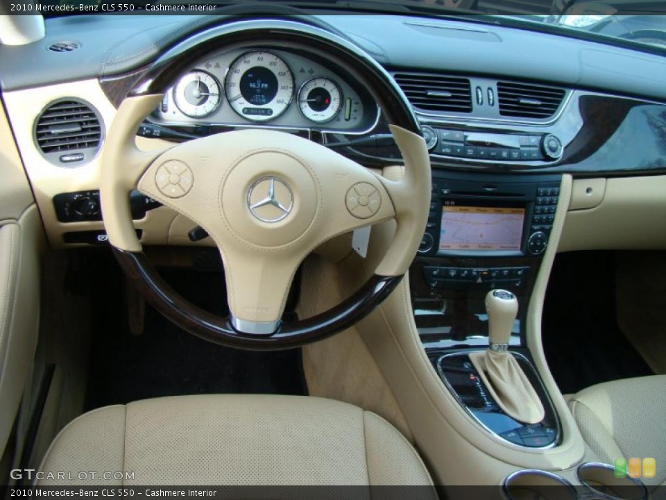 Cashmere Interior Dashboard for the 2010 Mercedes-Benz CLS 550 #41134215
