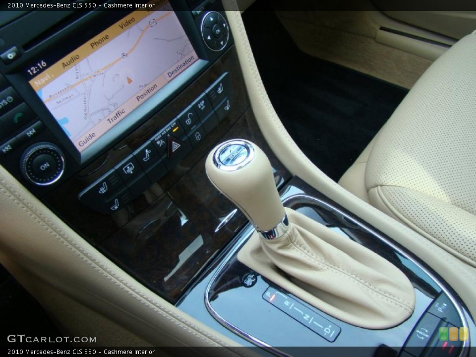 Cashmere Interior Transmission for the 2010 Mercedes-Benz CLS 550 #41134247