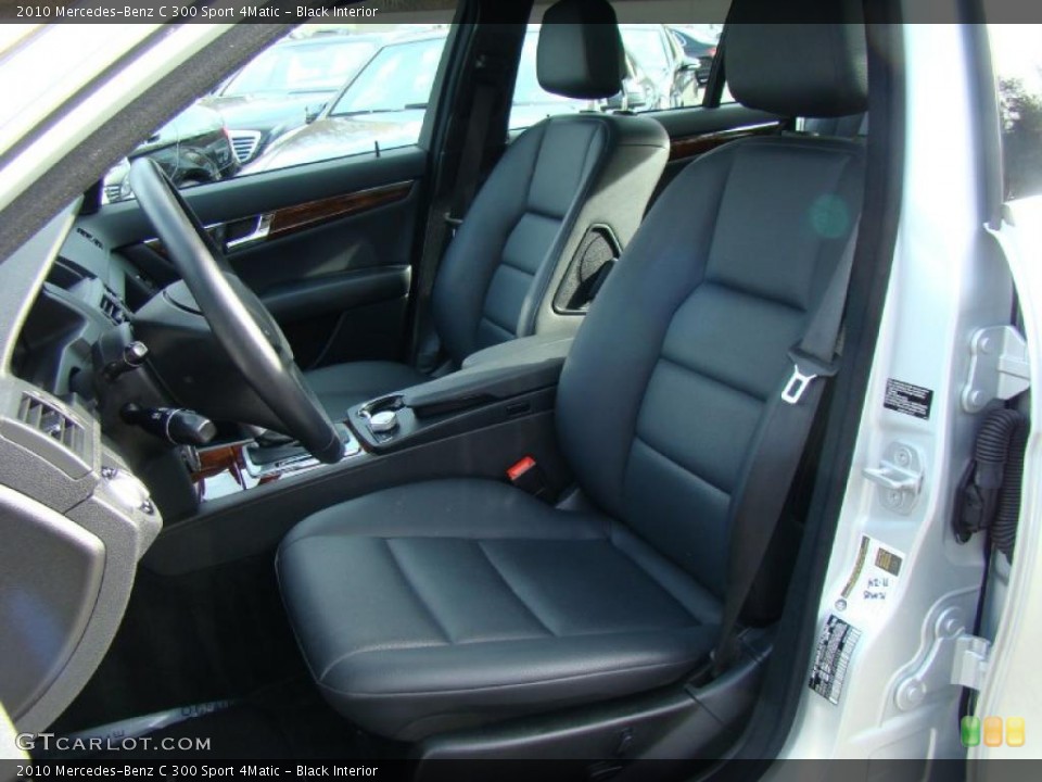 Black Interior Photo for the 2010 Mercedes-Benz C 300 Sport 4Matic #41134663
