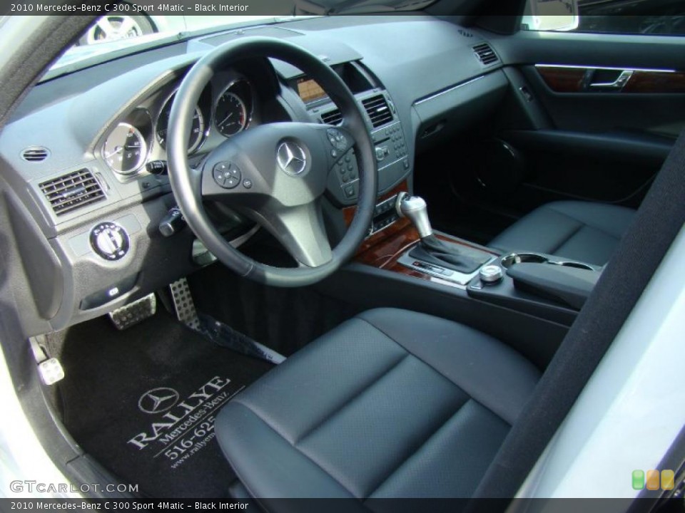 Black Interior Photo for the 2010 Mercedes-Benz C 300 Sport 4Matic #41134695