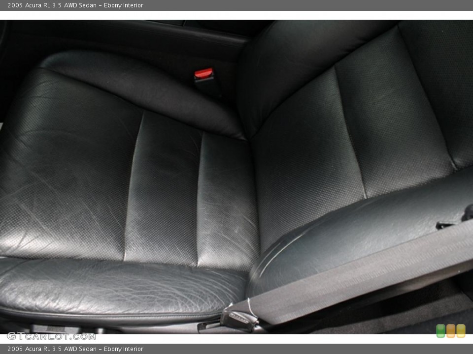 Ebony Interior Photo for the 2005 Acura RL 3.5 AWD Sedan #41135511