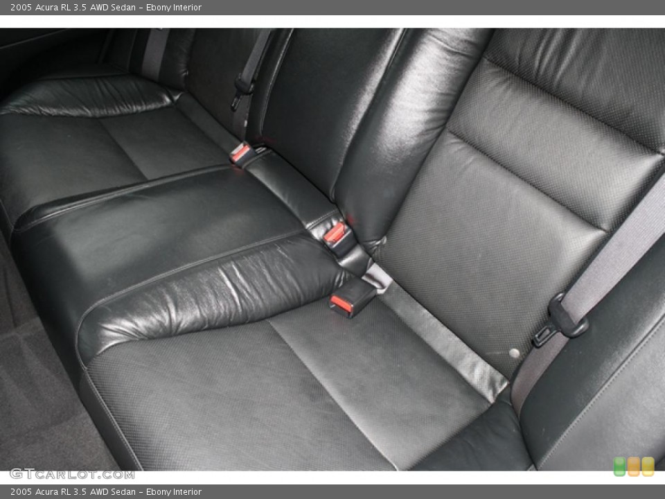 Ebony Interior Photo for the 2005 Acura RL 3.5 AWD Sedan #41135543