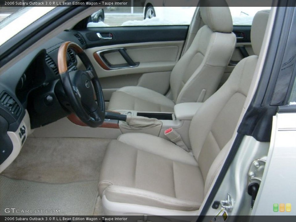 Taupe Interior Photo for the 2006 Subaru Outback 3.0 R L.L.Bean Edition Wagon #41136144
