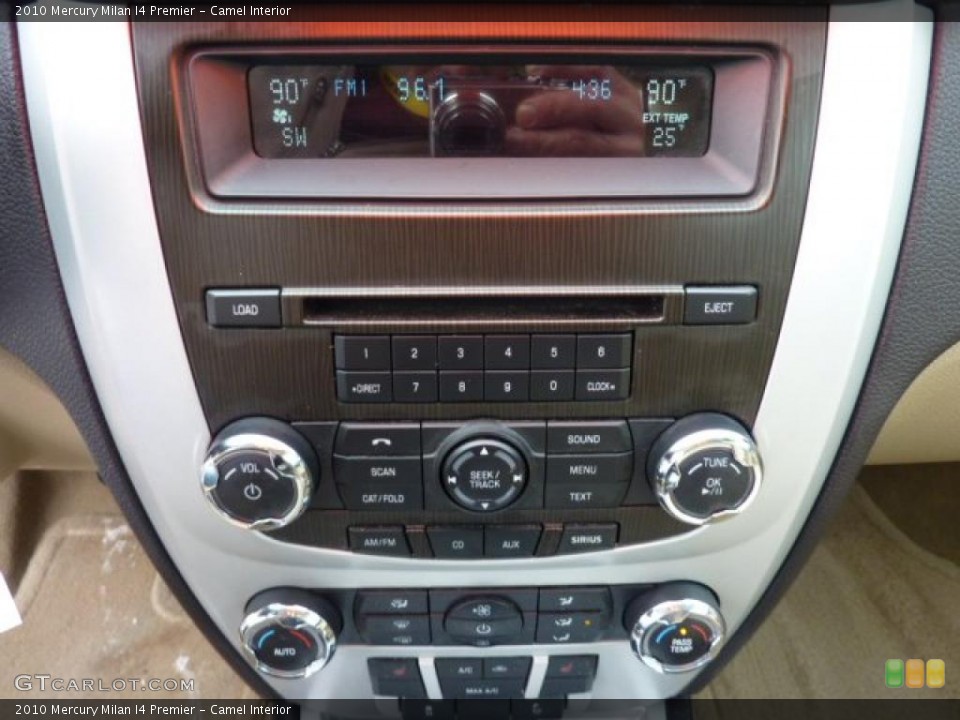 Camel Interior Controls for the 2010 Mercury Milan I4 Premier #41138351