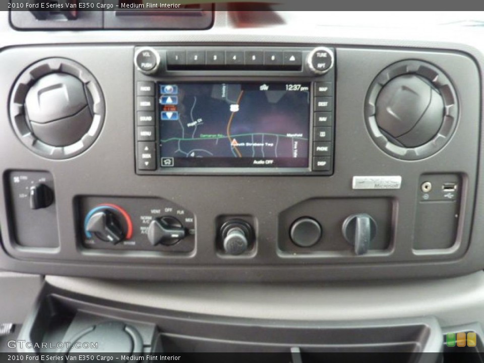 Medium Flint Interior Controls for the 2010 Ford E Series Van E350 Cargo #41138667
