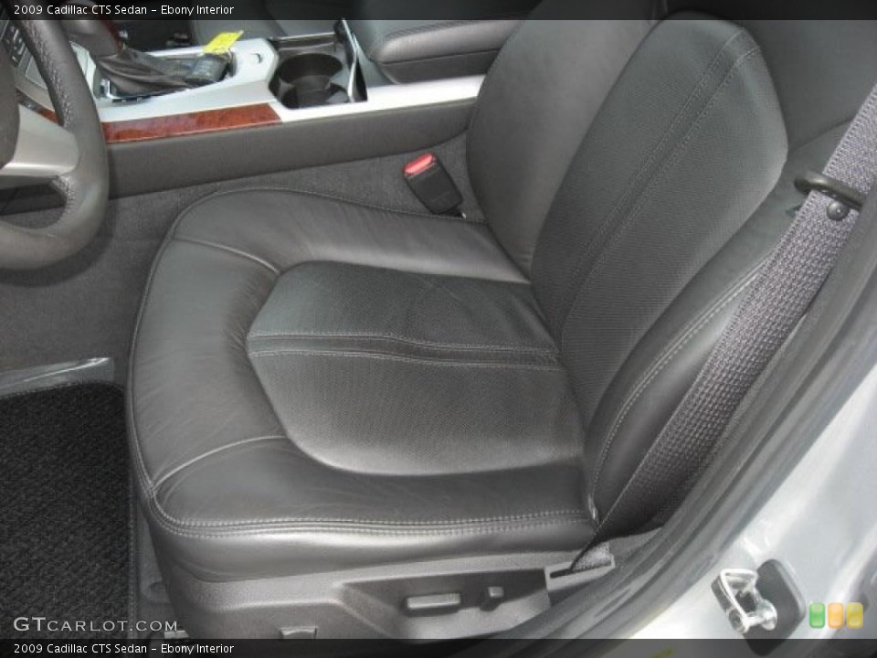 Ebony Interior Photo for the 2009 Cadillac CTS Sedan #41138687