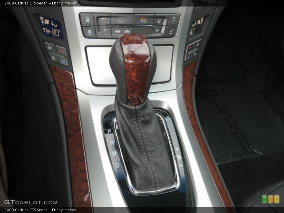 Ebony Interior Transmission for the 2009 Cadillac CTS Sedan #41138751