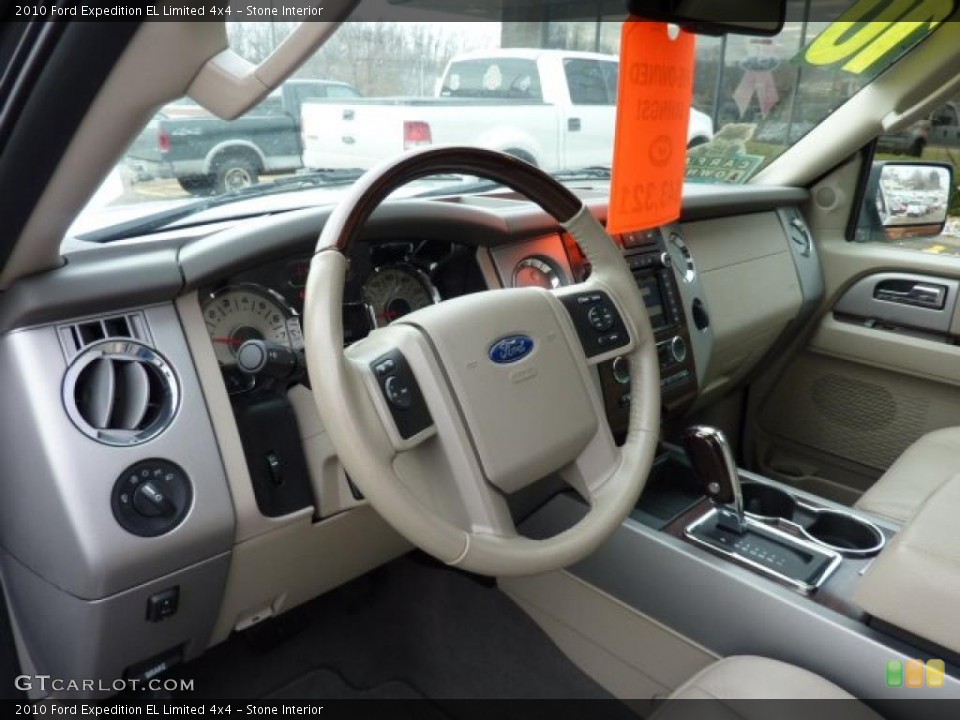 Stone Interior Prime Interior for the 2010 Ford Expedition EL Limited 4x4 #41139203