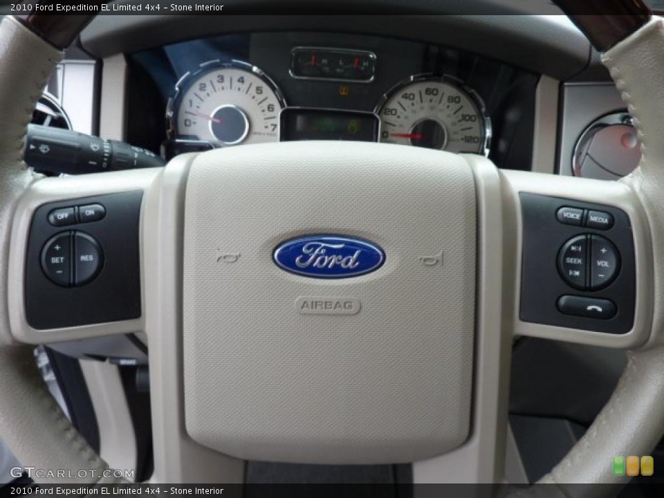 Stone Interior Controls for the 2010 Ford Expedition EL Limited 4x4 #41139315