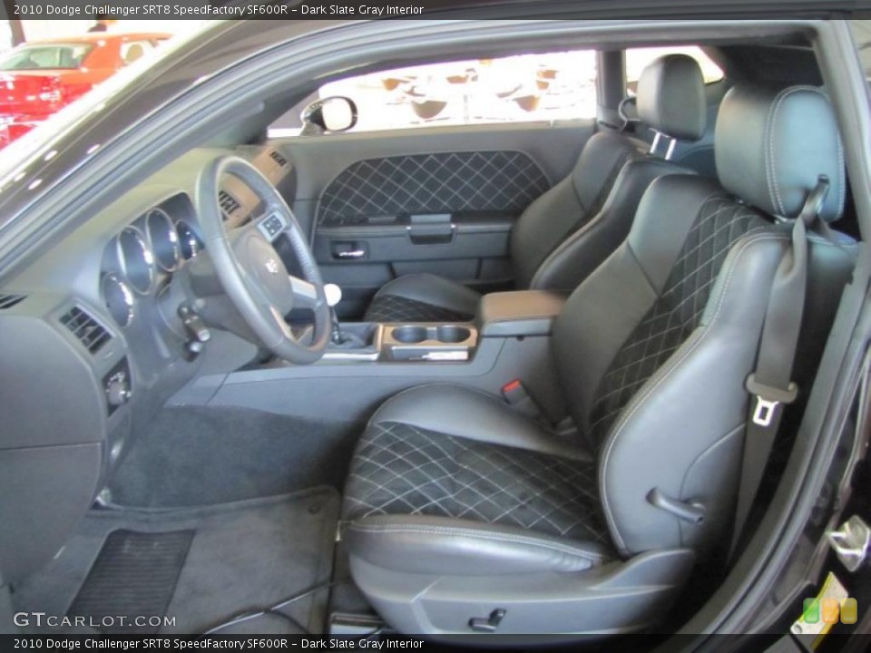 Dark Slate Gray Interior Photo for the 2010 Dodge Challenger SRT8 SpeedFactory SF600R #41140659