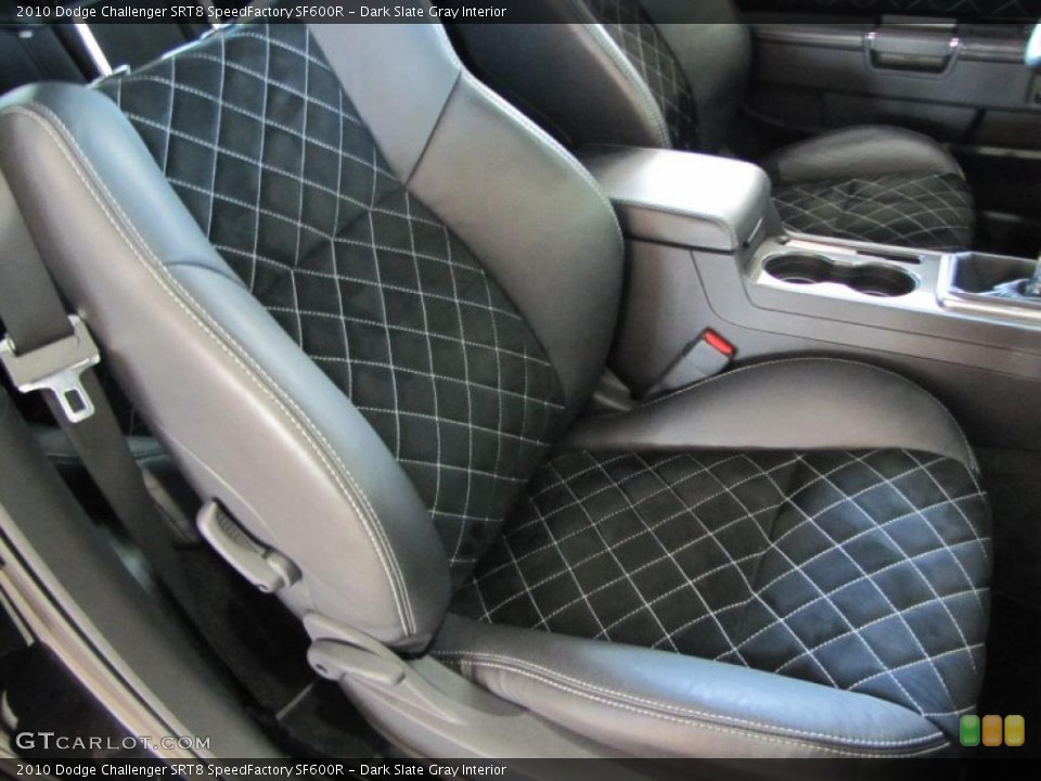 Dark Slate Gray Interior Photo for the 2010 Dodge Challenger SRT8 SpeedFactory SF600R #41140723