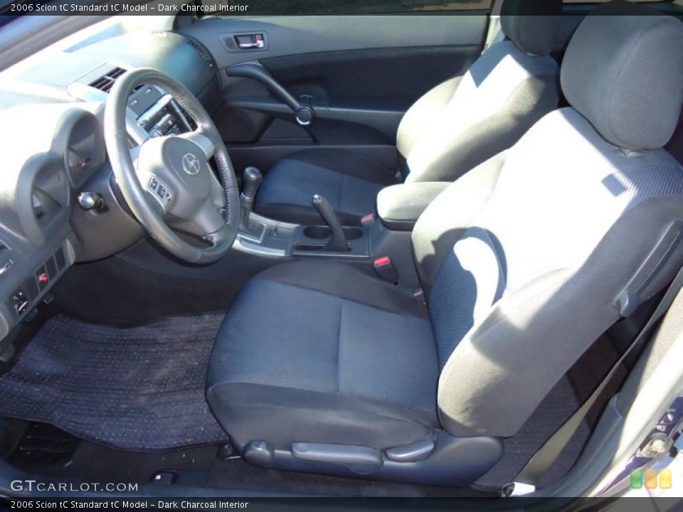 Dark Charcoal Interior Photo for the 2006 Scion tC  #41140743