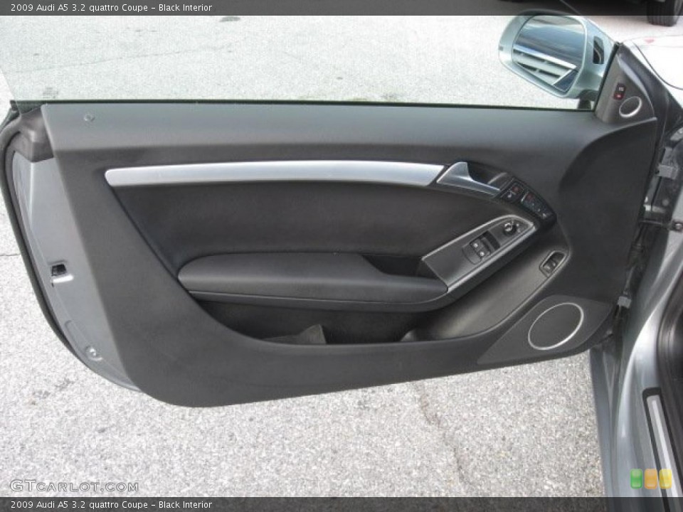 Black Interior Door Panel for the 2009 Audi A5 3.2 quattro Coupe #41141399