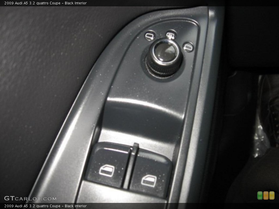 Black Interior Controls for the 2009 Audi A5 3.2 quattro Coupe #41141443