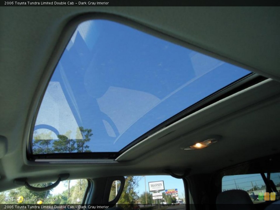 Dark Gray Interior Sunroof for the 2006 Toyota Tundra Limited Double Cab #41141719