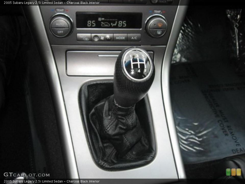 Charcoal Black Interior Transmission for the 2005 Subaru Legacy 2.5i Limited Sedan #41142063