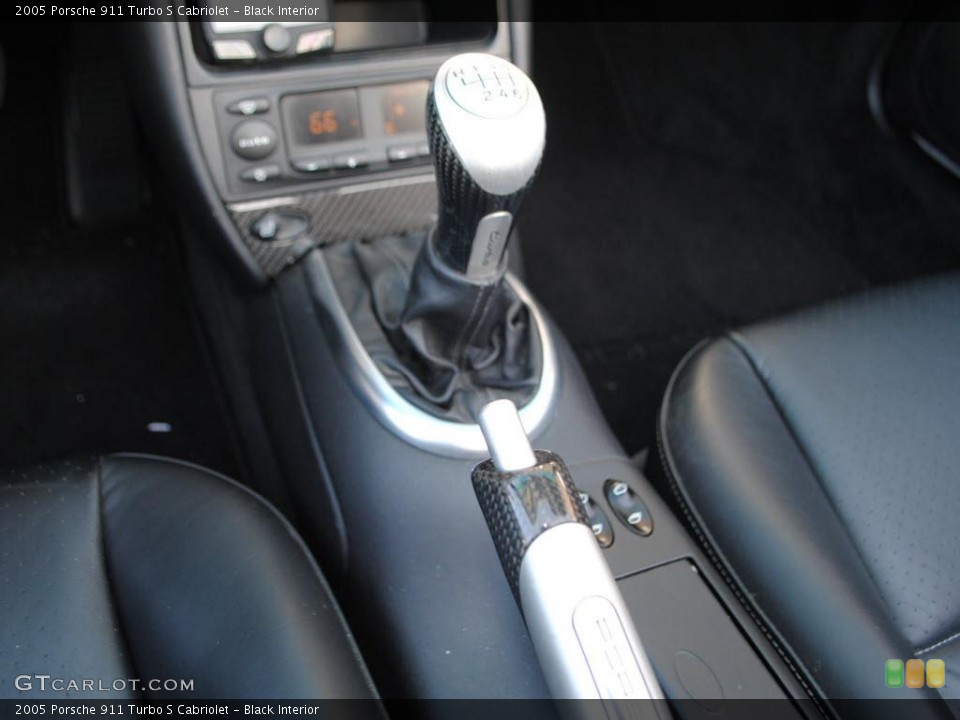 Black Interior Transmission for the 2005 Porsche 911 Turbo S Cabriolet #41142503