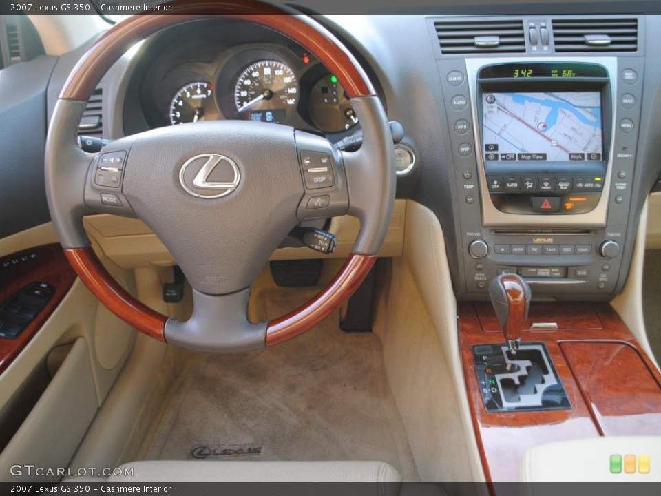 Cashmere Interior Navigation for the 2007 Lexus GS 350 #41143051