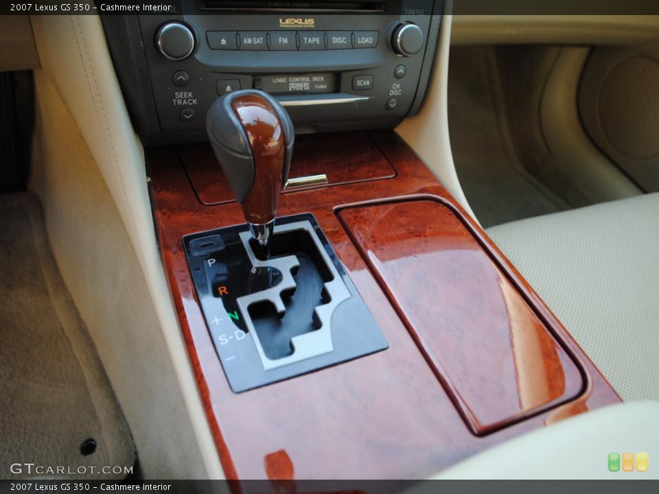 Cashmere Interior Transmission for the 2007 Lexus GS 350 #41143135