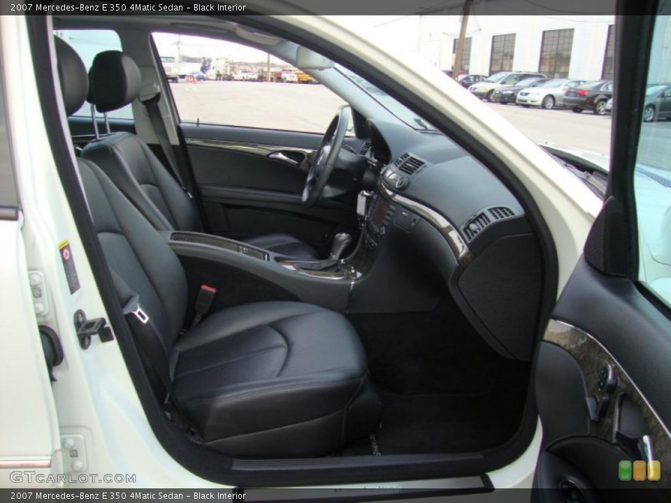 Black Interior Photo for the 2007 Mercedes-Benz E 350 4Matic Sedan #41145335