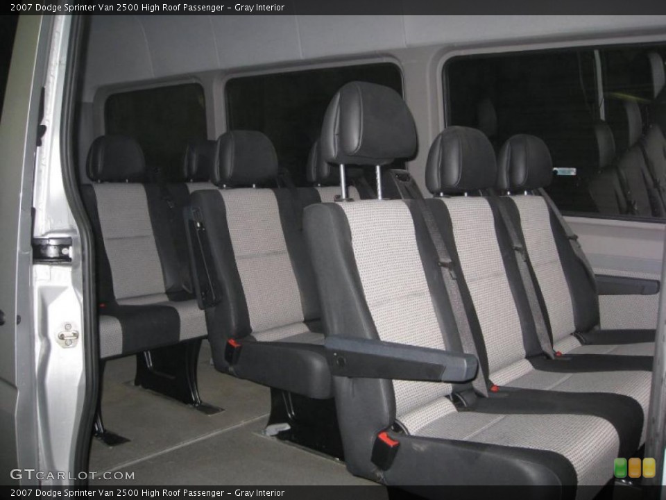 Gray Interior Photo for the 2007 Dodge Sprinter Van 2500 High Roof Passenger #41149531