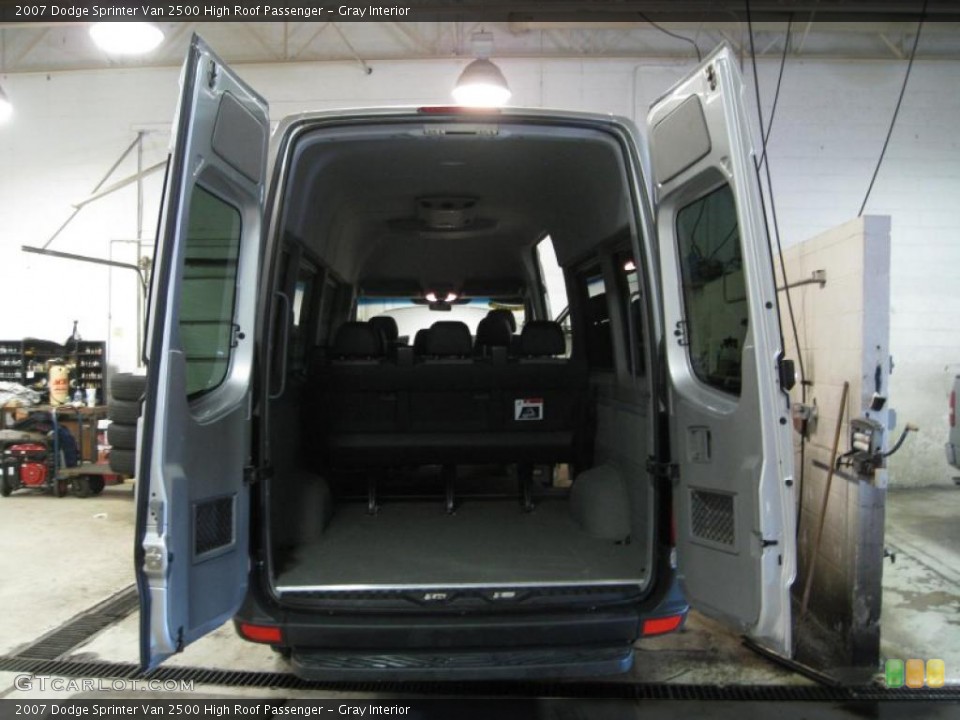 Gray Interior Trunk for the 2007 Dodge Sprinter Van 2500 High Roof Passenger #41149591