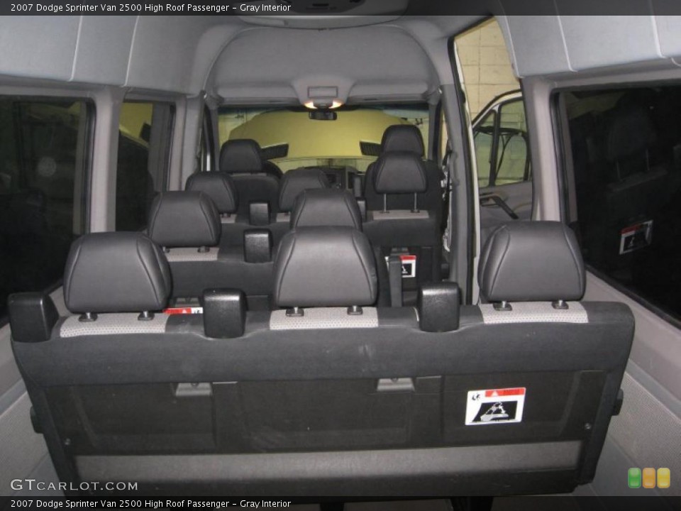 Gray Interior Photo for the 2007 Dodge Sprinter Van 2500 High Roof Passenger #41149627
