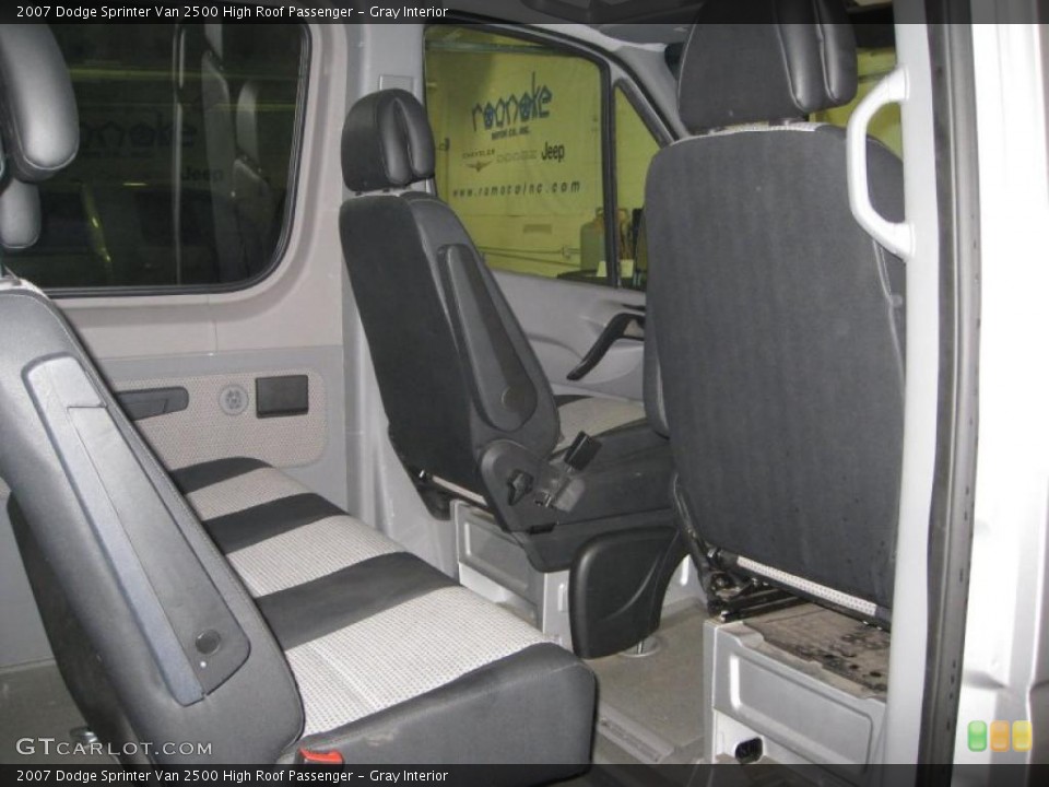Gray Interior Photo for the 2007 Dodge Sprinter Van 2500 High Roof Passenger #41149647
