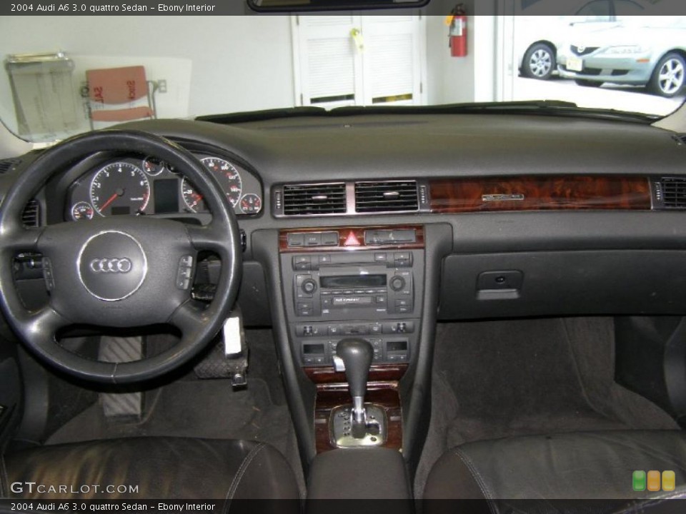 Ebony Interior Dashboard for the 2004 Audi A6 3.0 quattro Sedan #41149651
