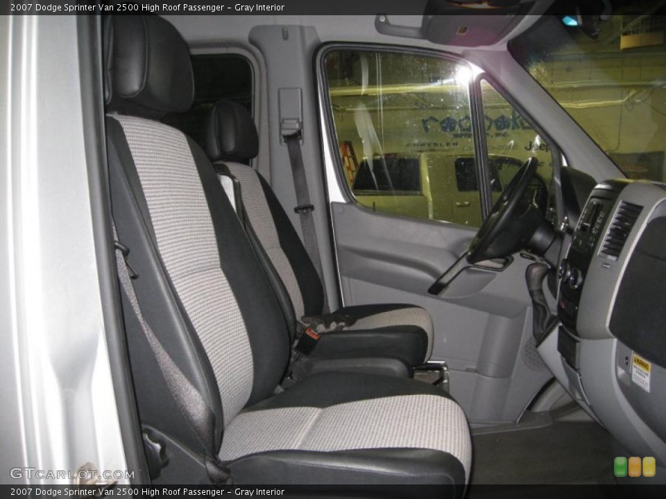 Gray Interior Photo for the 2007 Dodge Sprinter Van 2500 High Roof Passenger #41149723