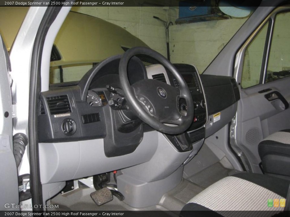Gray 2007 Dodge Sprinter Van Interiors