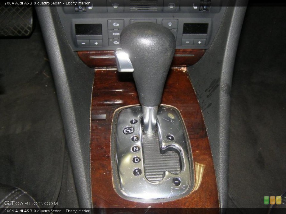 Ebony Interior Transmission for the 2004 Audi A6 3.0 quattro Sedan #41149771