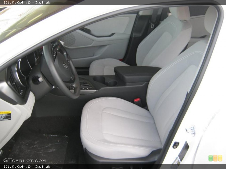 Gray Interior Photo for the 2011 Kia Optima LX #41151308
