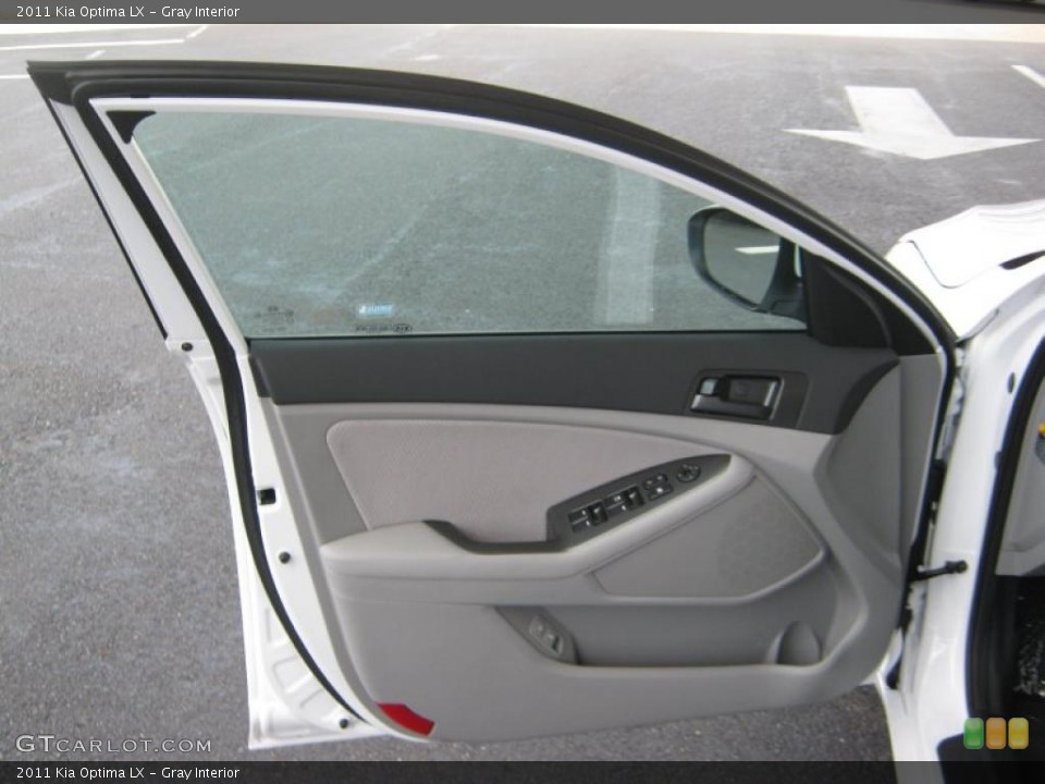 Gray Interior Door Panel for the 2011 Kia Optima LX #41151348