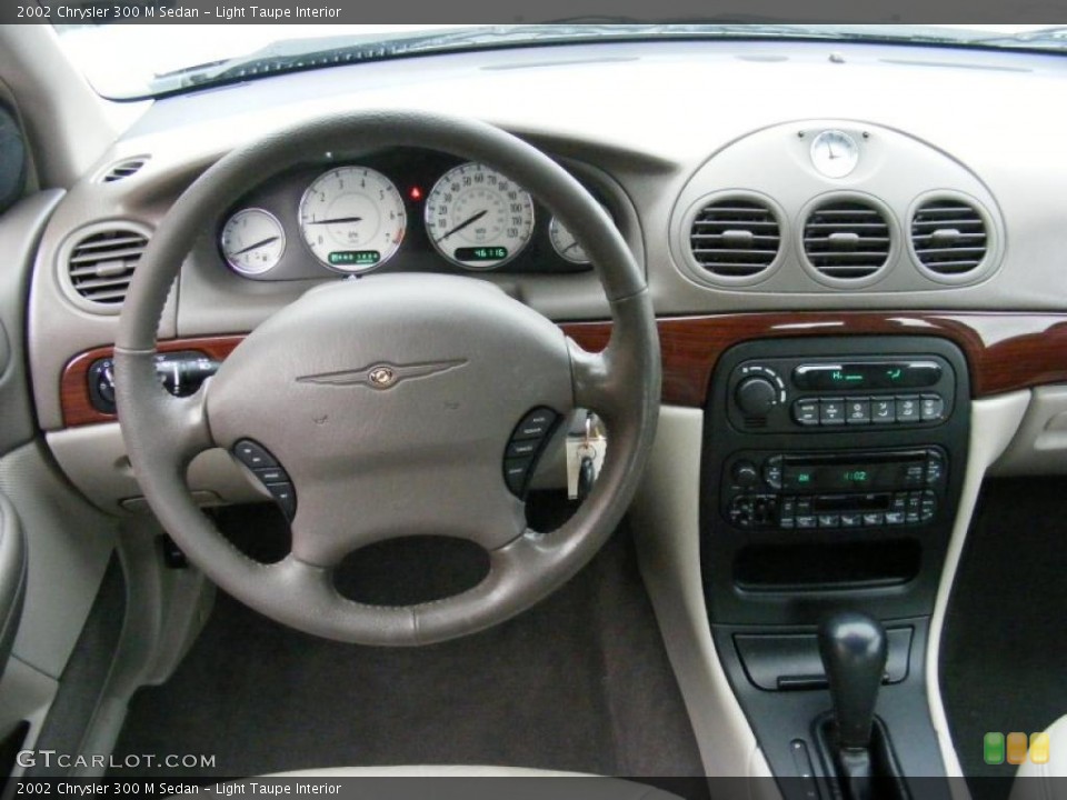 Light Taupe Interior Dashboard for the 2002 Chrysler 300 M Sedan #41152728