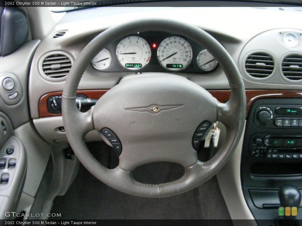 Light Taupe Interior Steering Wheel for the 2002 Chrysler 300 M Sedan #41152740
