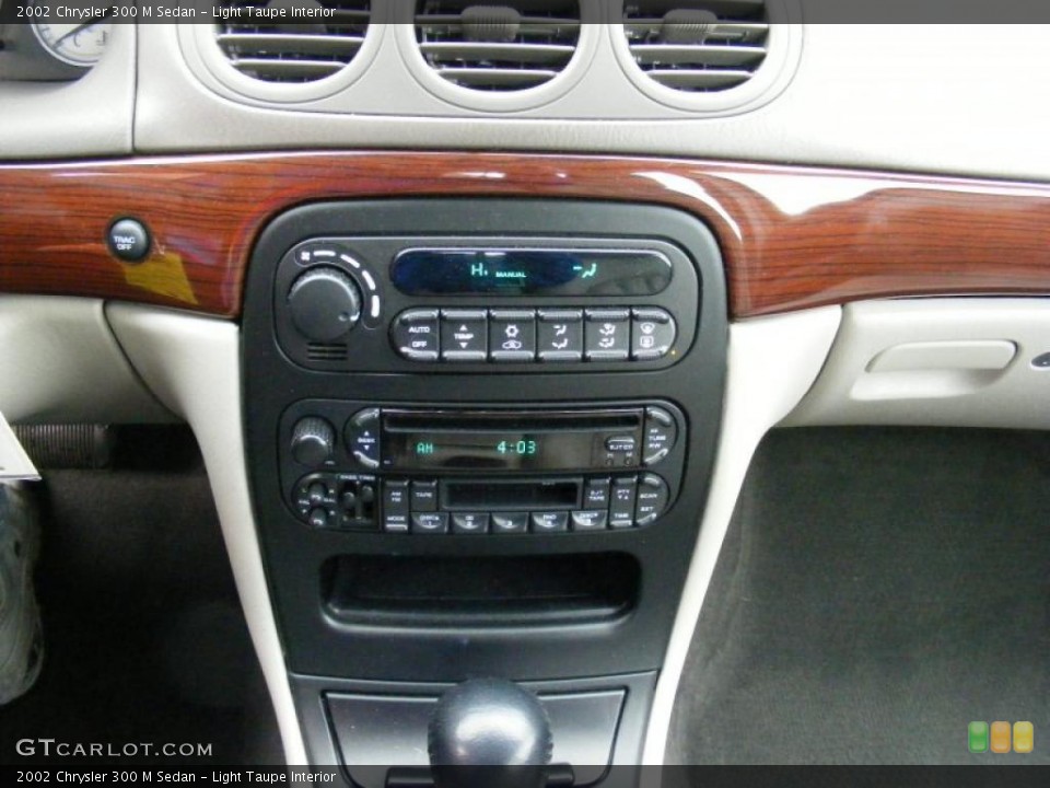 Light Taupe Interior Controls for the 2002 Chrysler 300 M Sedan #41152796