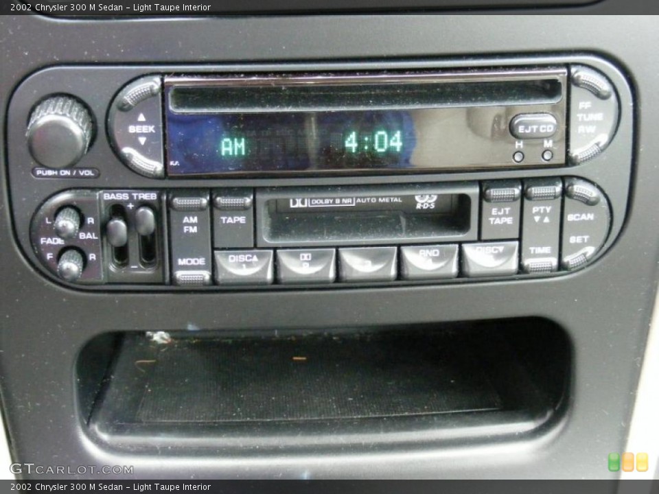 Light Taupe Interior Controls for the 2002 Chrysler 300 M Sedan #41152824